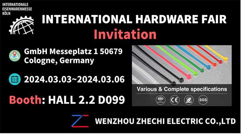 【 Convite 】 ZHECHI sinceramente convida você a participar da FEIRA INTERNACIONAL DE HARDWAREir